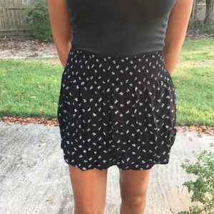 Black and White Skirt